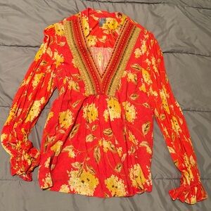 Bl-nk boho women’s top